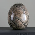 European Style Creative Glass Vase Decoration Pattern Decoration
