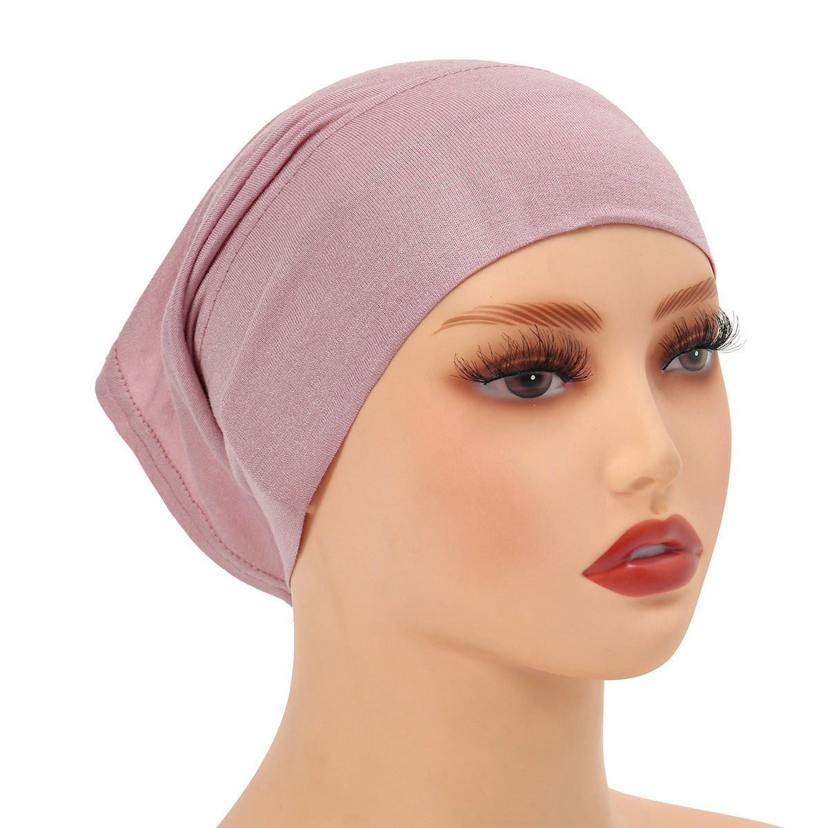 High-Quality Solid Color Silk-Cotton Lining Cap Women's Fashion Simple Versatile Wide-Brimmed Hat V.I.P Digital Presence