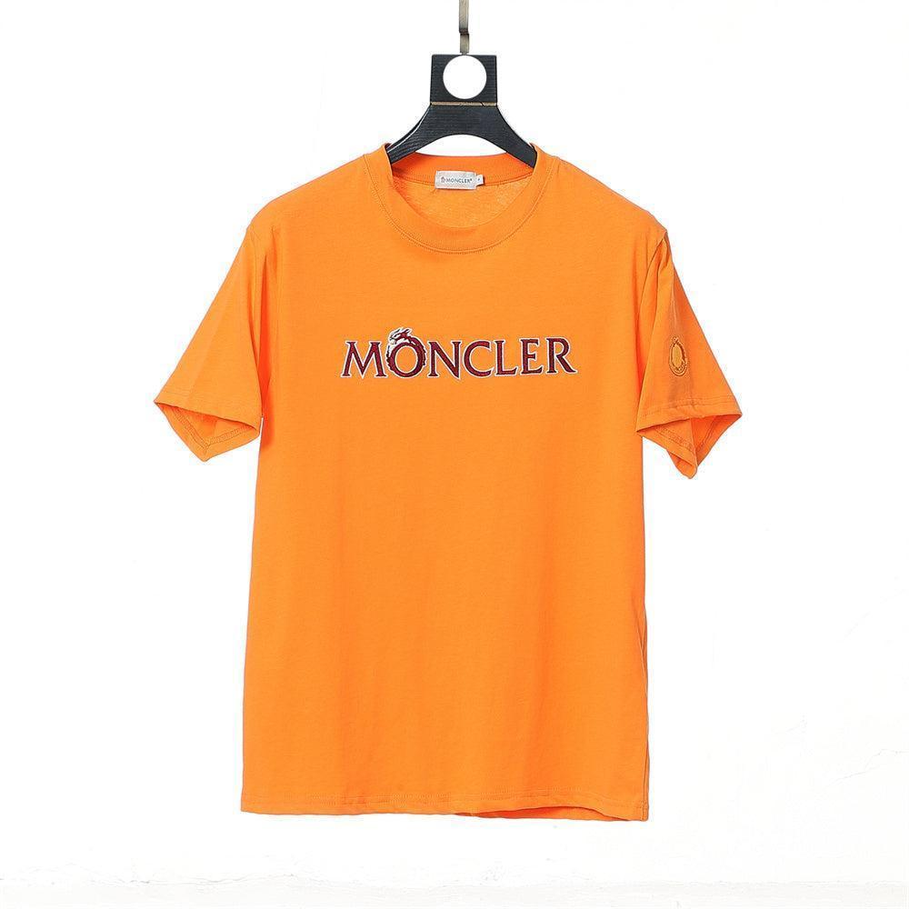 Moncler T-Shirt Without Collar 'Orange' Banlieue91