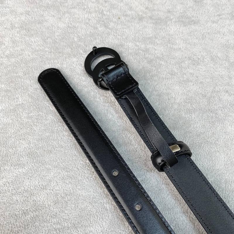 GUCCI Embellished coated-canvas and leather belt 'Black' Banlieue91