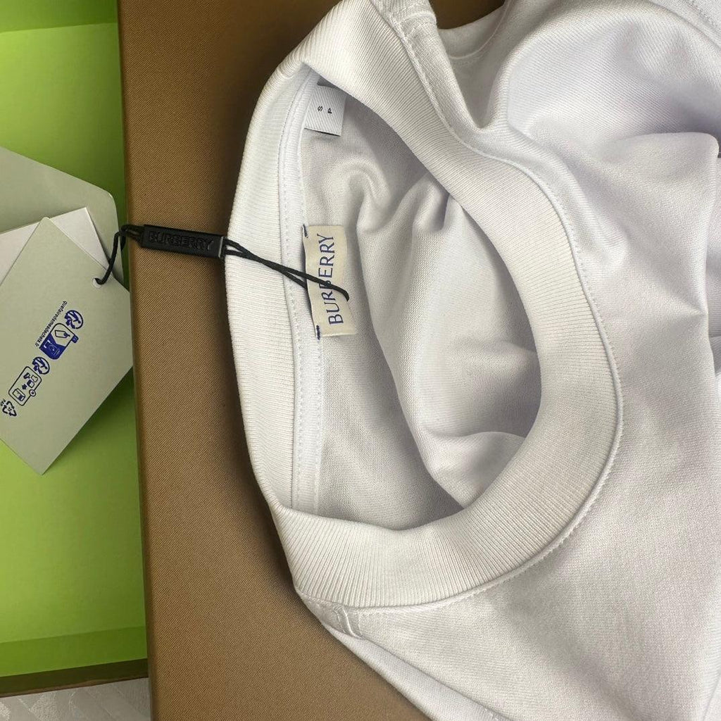 Burberry T-Shirt Without Collar 'White' Banlieue91
