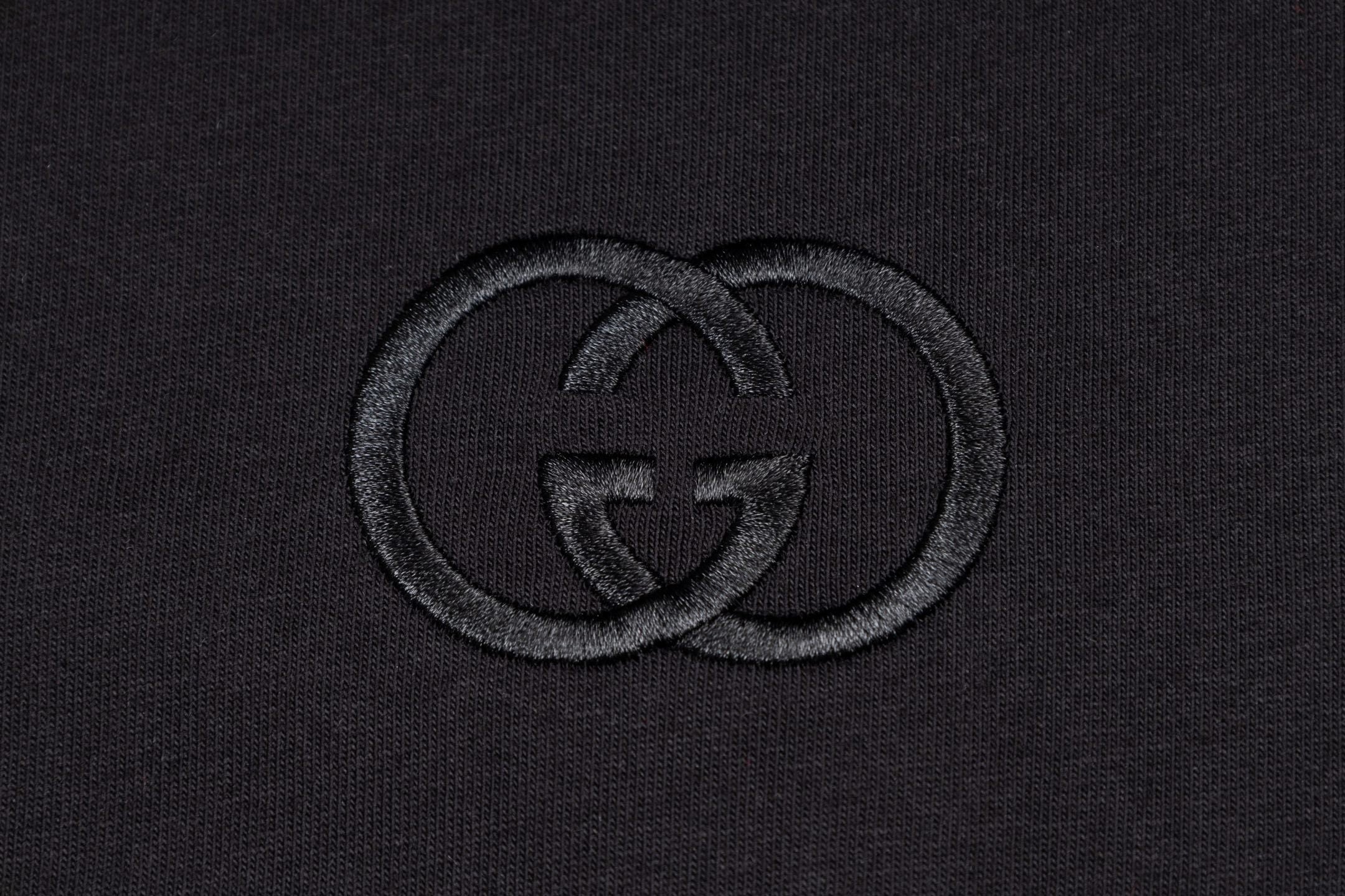 Gucci T-Shirt Without Collar 'Black'