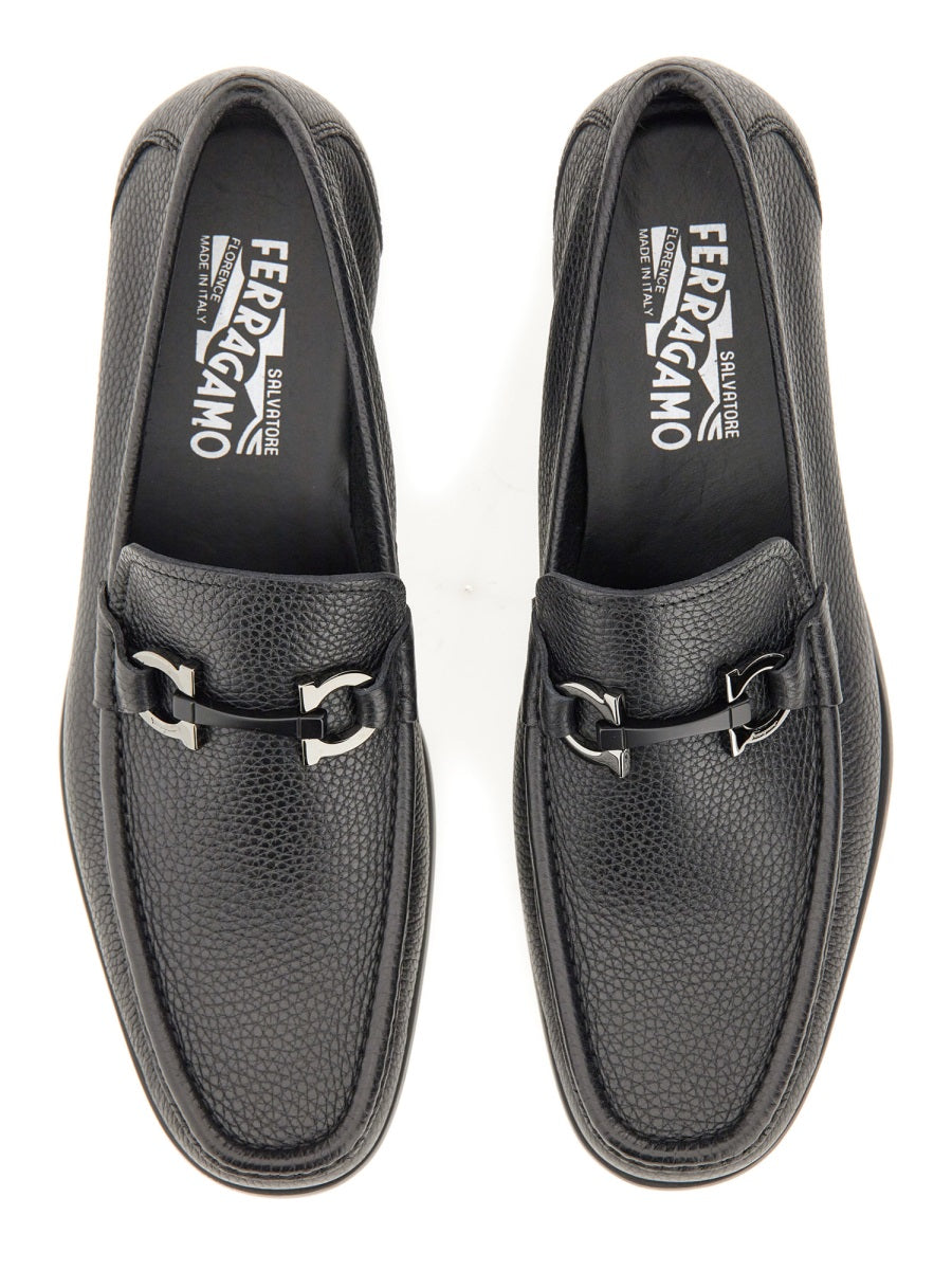 Ferragamo Ornament Gancini Hook Moccasins for Men Banlieue91