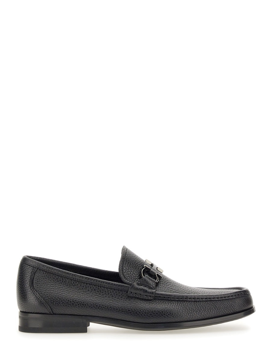 Ferragamo Ornament Gancini Hook Moccasins for Men Banlieue91