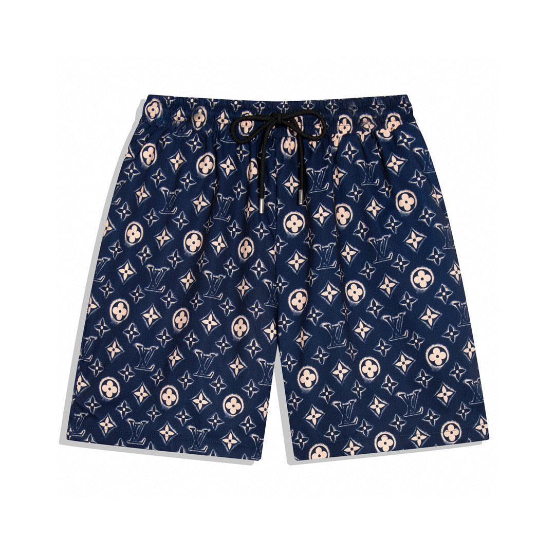 Louis Vuitton Sport Short Pant 'Blue' Banlieue91