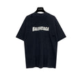 Balenciaga Black T-Shirt Without Collar Banlieue91