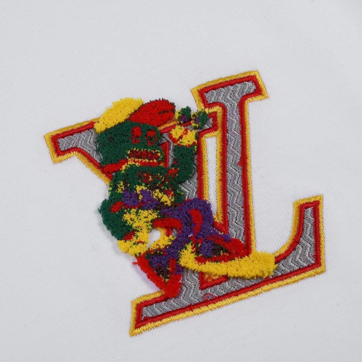 Louis Vuitton T-Shirt Without Collar 'White' Banlieue91