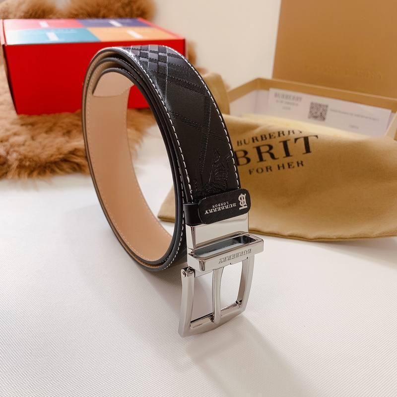 Burberry Leather Vintage Belt 'Black' Banlieue91