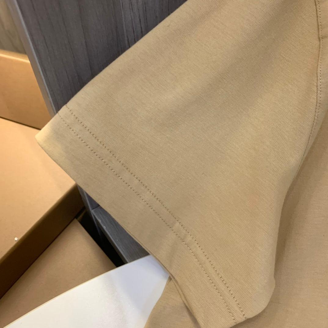Burberry Beige T-Shirt Without Collar Banlieue91