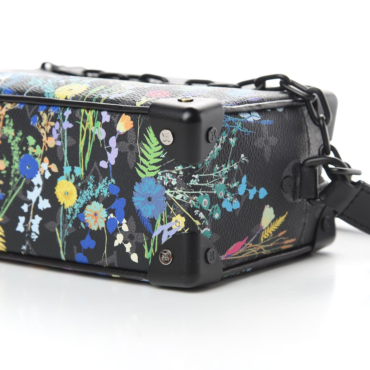 Louis Vuitton Monogram Eclipse Flower Print Mini Soft Trunk Women's Bag Banlieue91