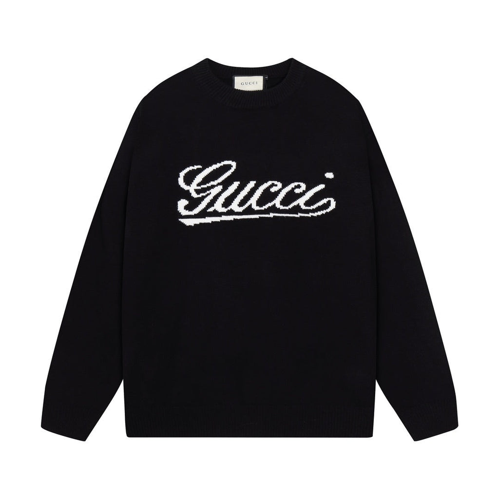 Gucci Logo Crew-Neck Sweater Banlieue91