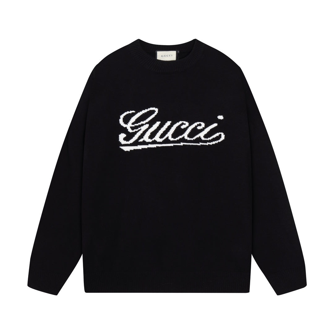 Gucci Logo Crew-Neck Sweater Banlieue91
