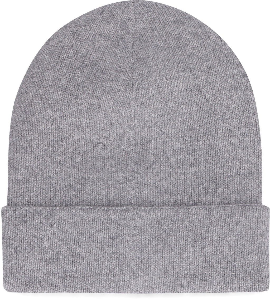 ALEXANDER MCQUEEN Cashmere Beanie Hat for Men