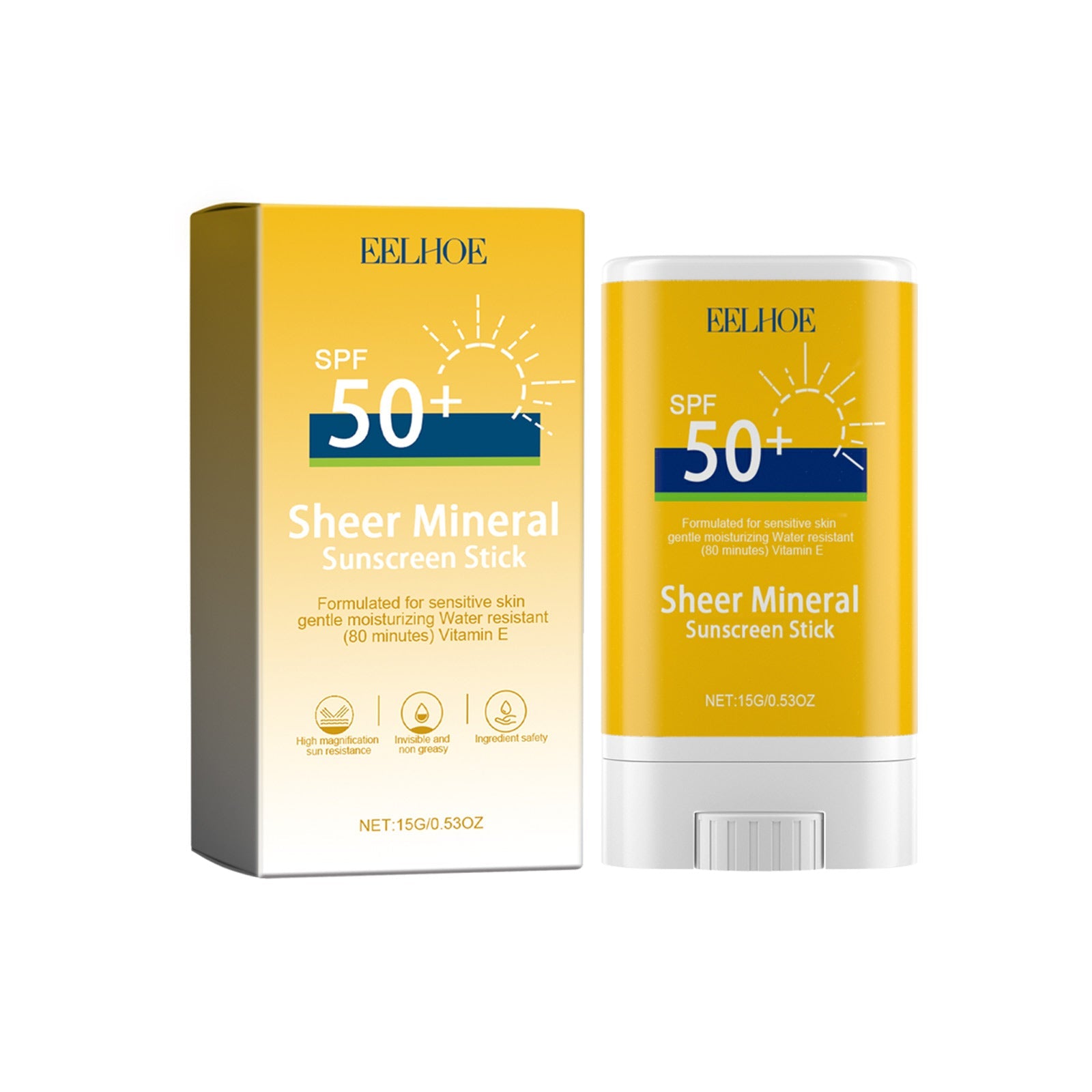 Beauty And Moisturizing Stick, UV Isolation Outdoor Protection Skin Whitening Fresh And Not Greasy