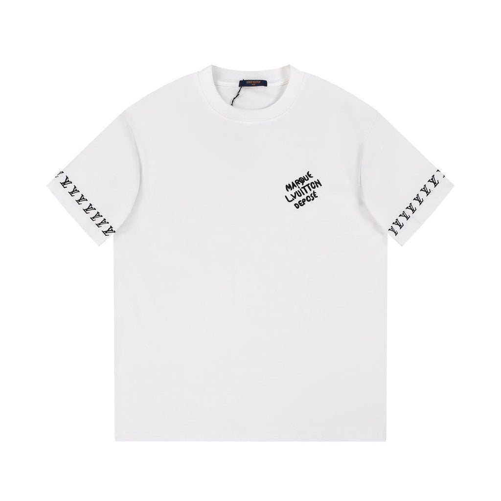 Louis Vuitton T-Shirt Without Collar 'White' Banlieue91