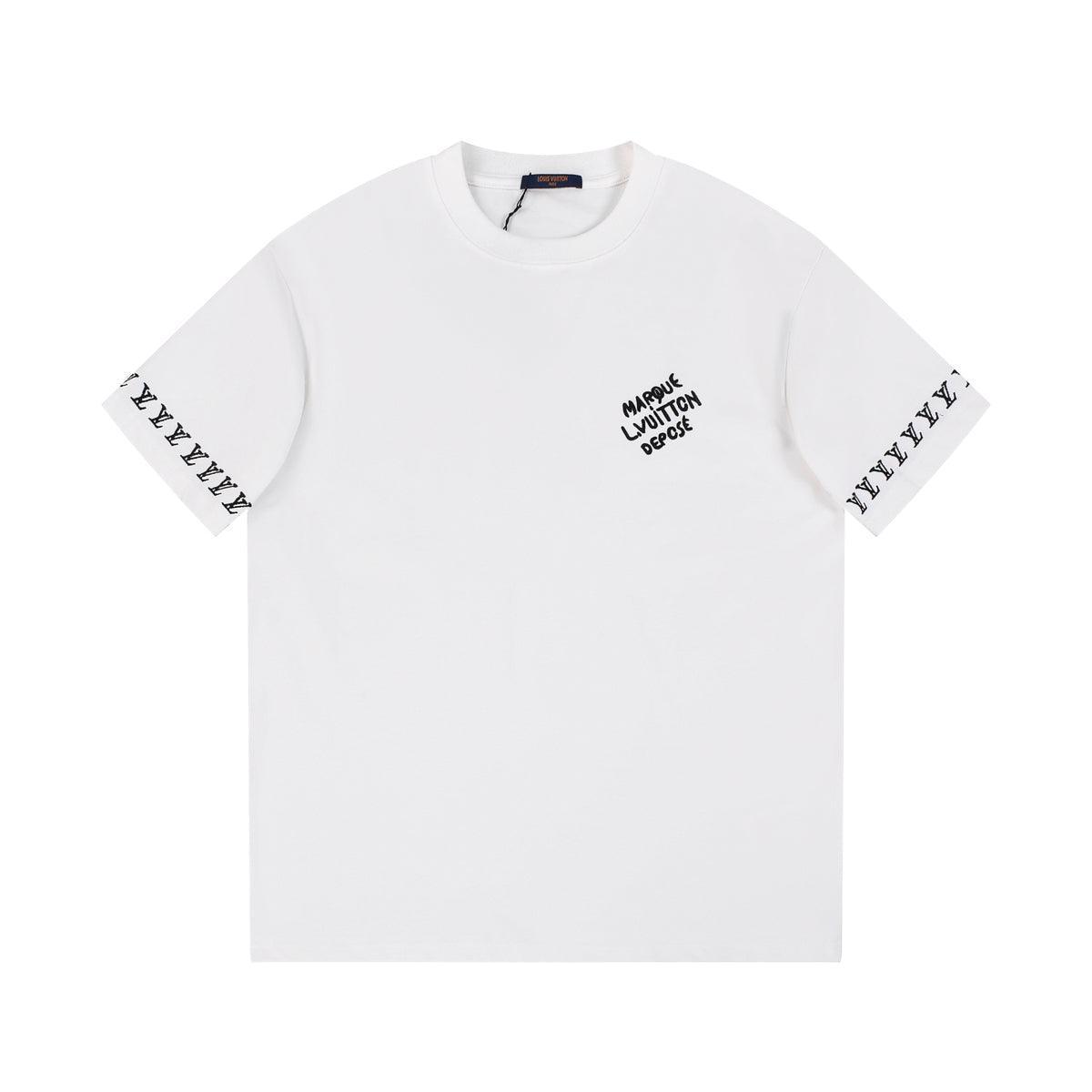 Louis Vuitton T-Shirt Without Collar 'White' Banlieue91