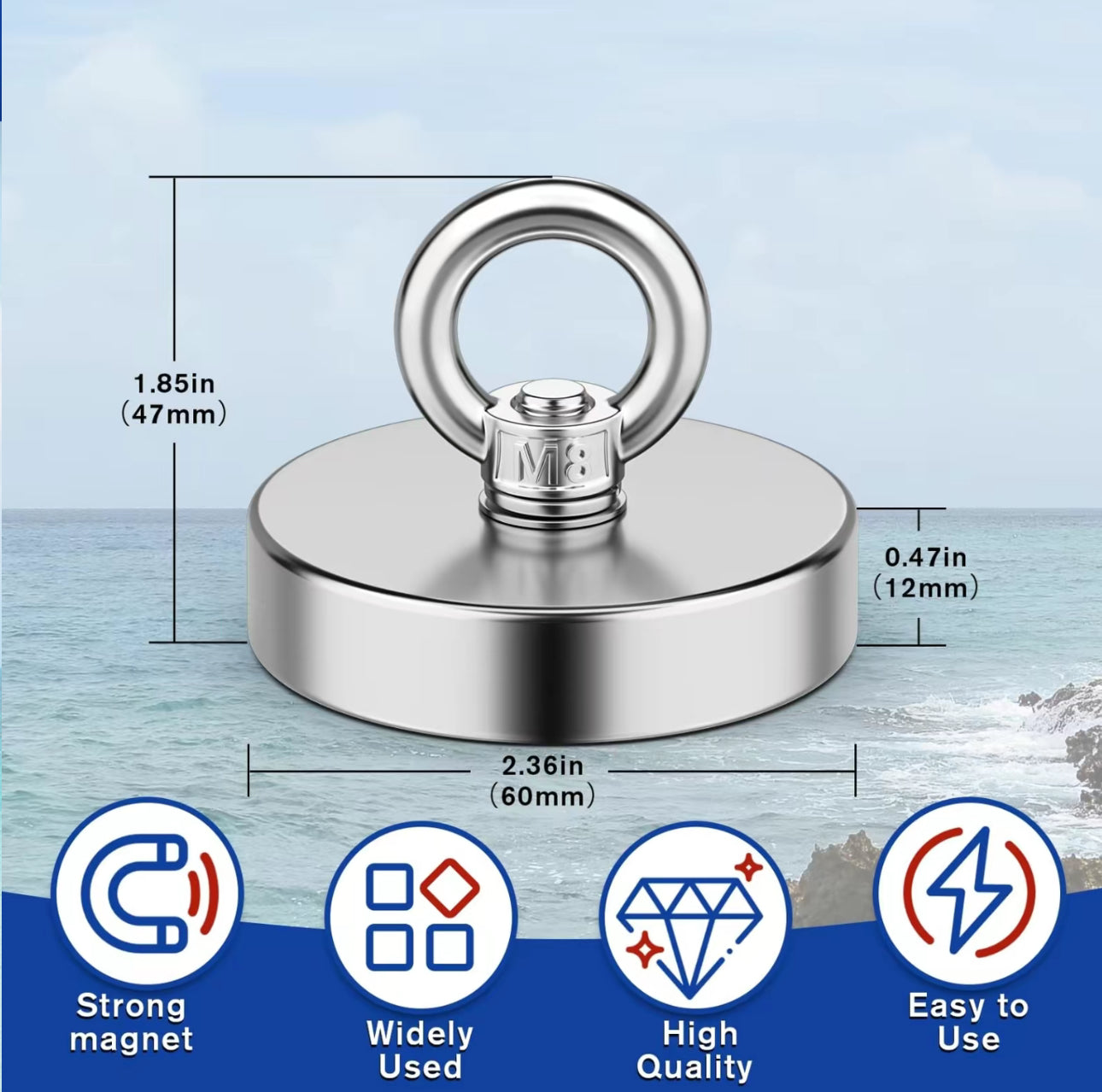 MagnaHook 350 Retrieval Magnet