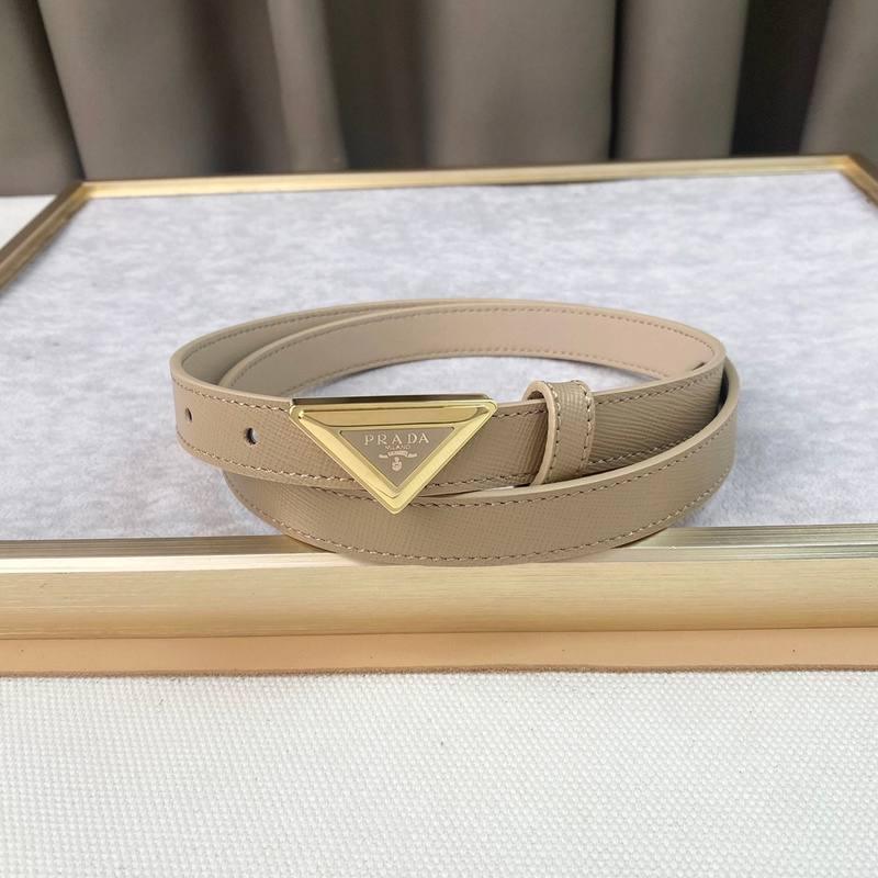 Prada Saffiano leather belt 'Sand Beige' Banlieue91
