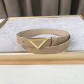 Prada Saffiano leather belt 'Sand Beige' Banlieue91