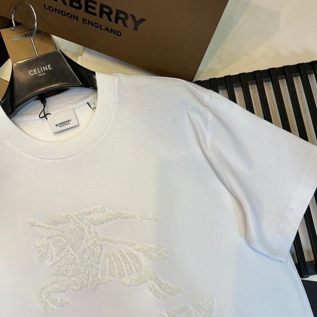 Burberry T-Shirt Without Collar 'White' Banlieue91