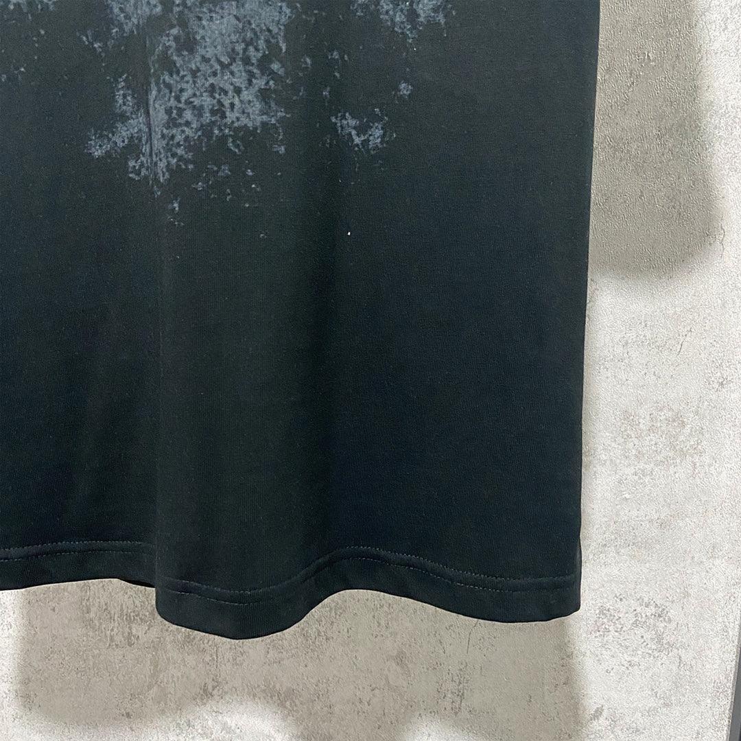 Balenciaga Black T-Shirt Without Collar Banlieue91