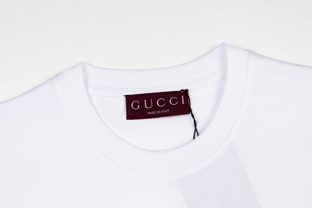 Gucci T-Shirt Without Collar 'White'