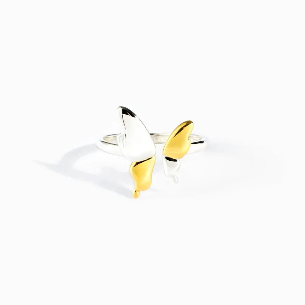 925 Sterling Silver Butterfly Ring