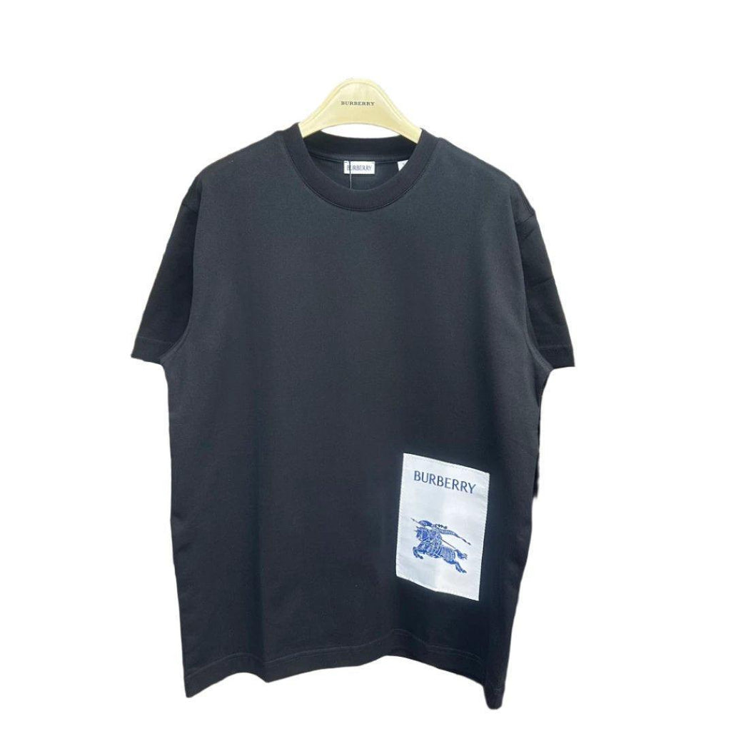 Burberry T-Shirt Without Collar 'Black' Banlieue91