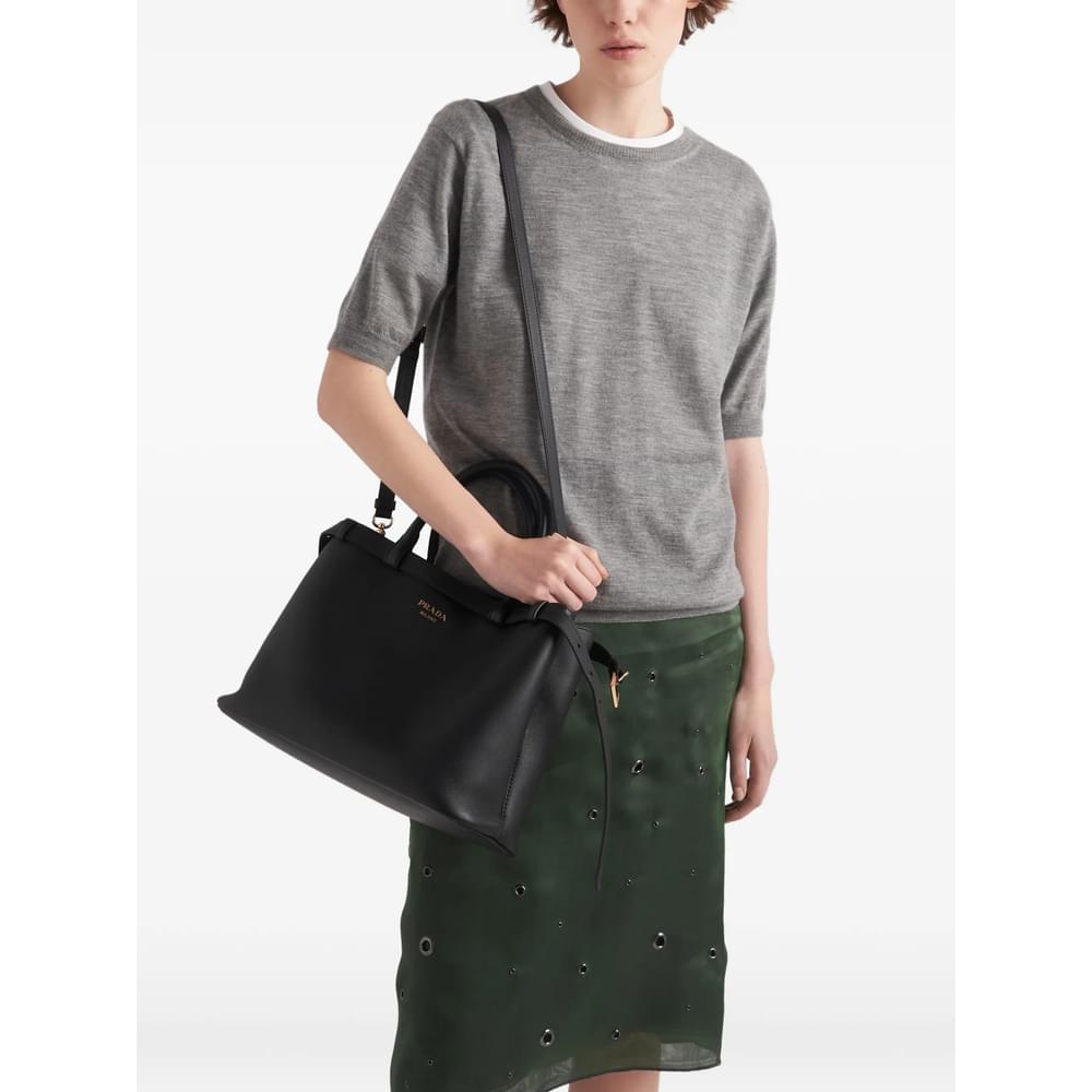 Prada Black Tote Bags Women Luosophy