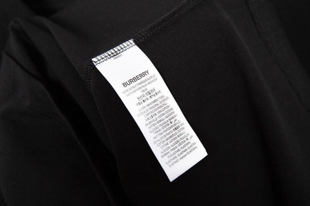 Burberry Bear T-Shirt Without Collar 'Black' Banlieue91