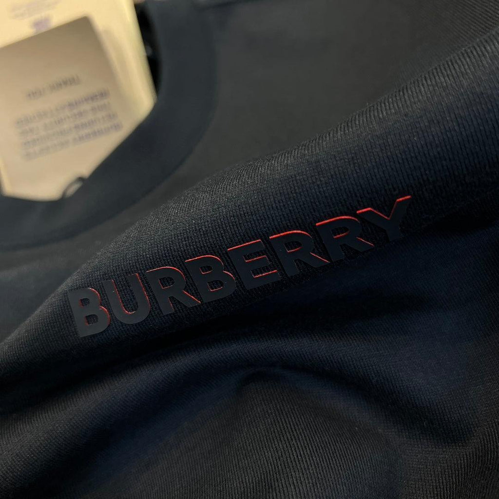 Burberry T-Shirt Without Collar 'Black' Banlieue91