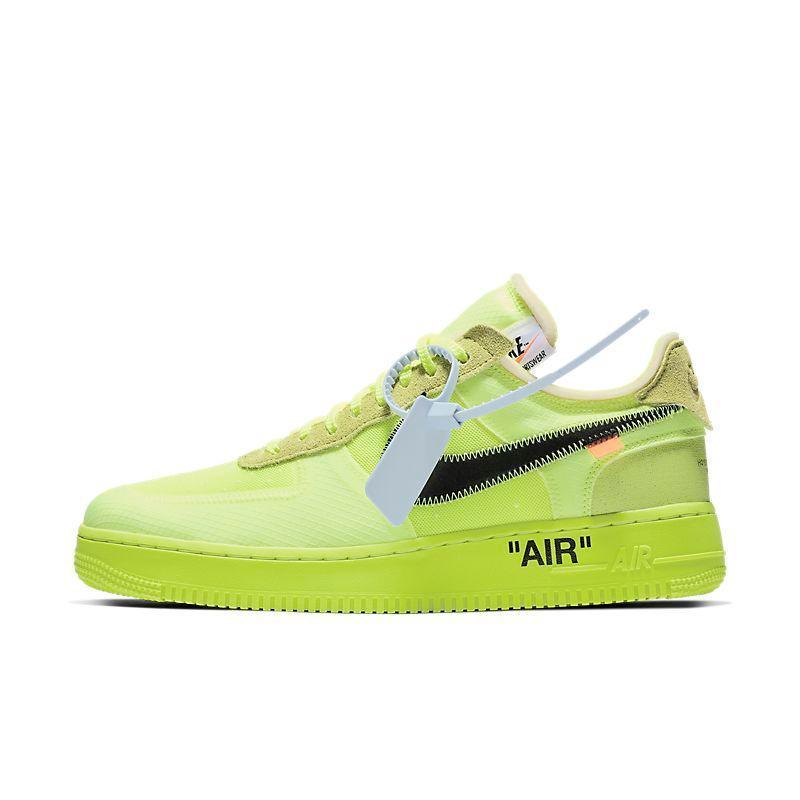 Nike Air Force 1 Low '07 Off-White 'Volt' Banlieue91
