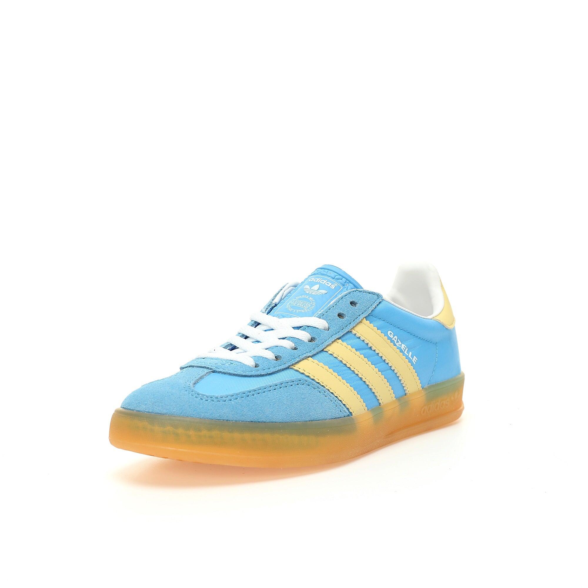 Adidas Gazelle Indoor Semi Blue Burst Almost Yellow Banlieue91