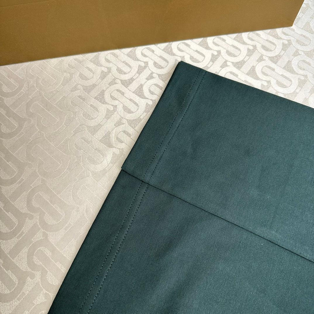 Burberry Green T-Shirt Without Collar Banlieue91