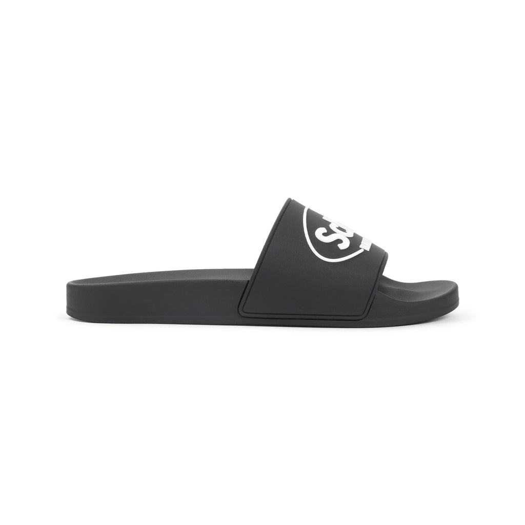 BALENCIAGA Men's Pool Slide Sandals Banlieue91