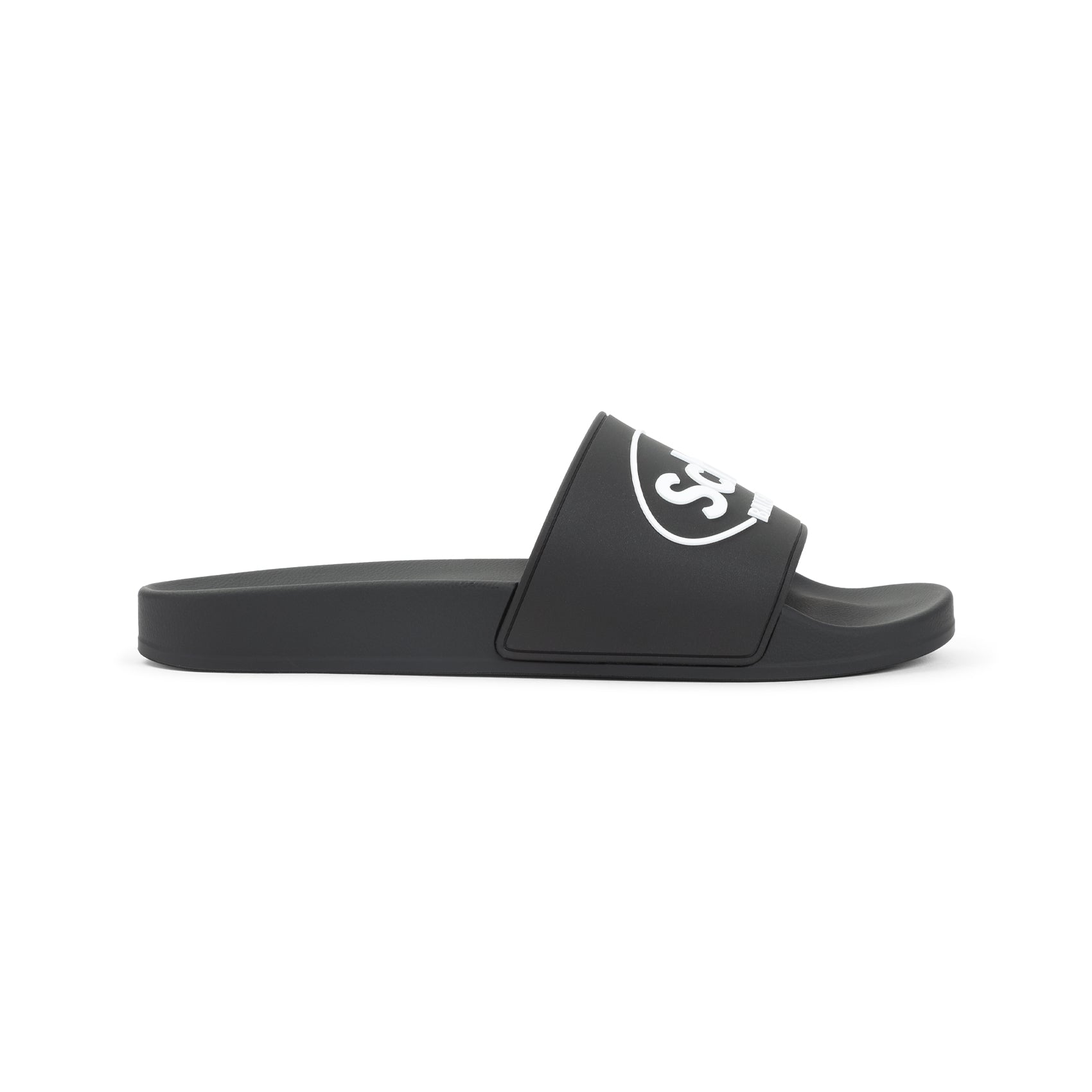 BALENCIAGA Men's Pool Slide Sandals Banlieue91