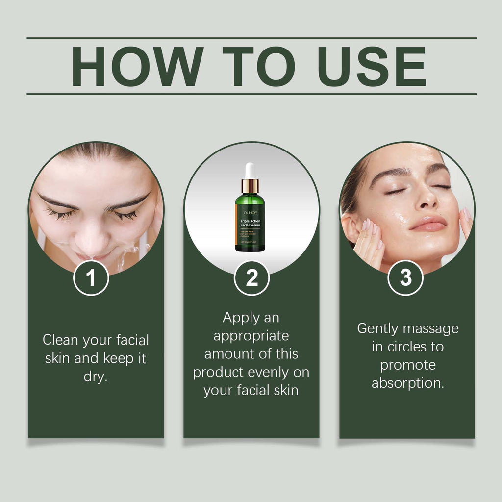 Facial Essence, A Firming, Hydrating, Moisturizing And Brightening Daily Facial Care Serum