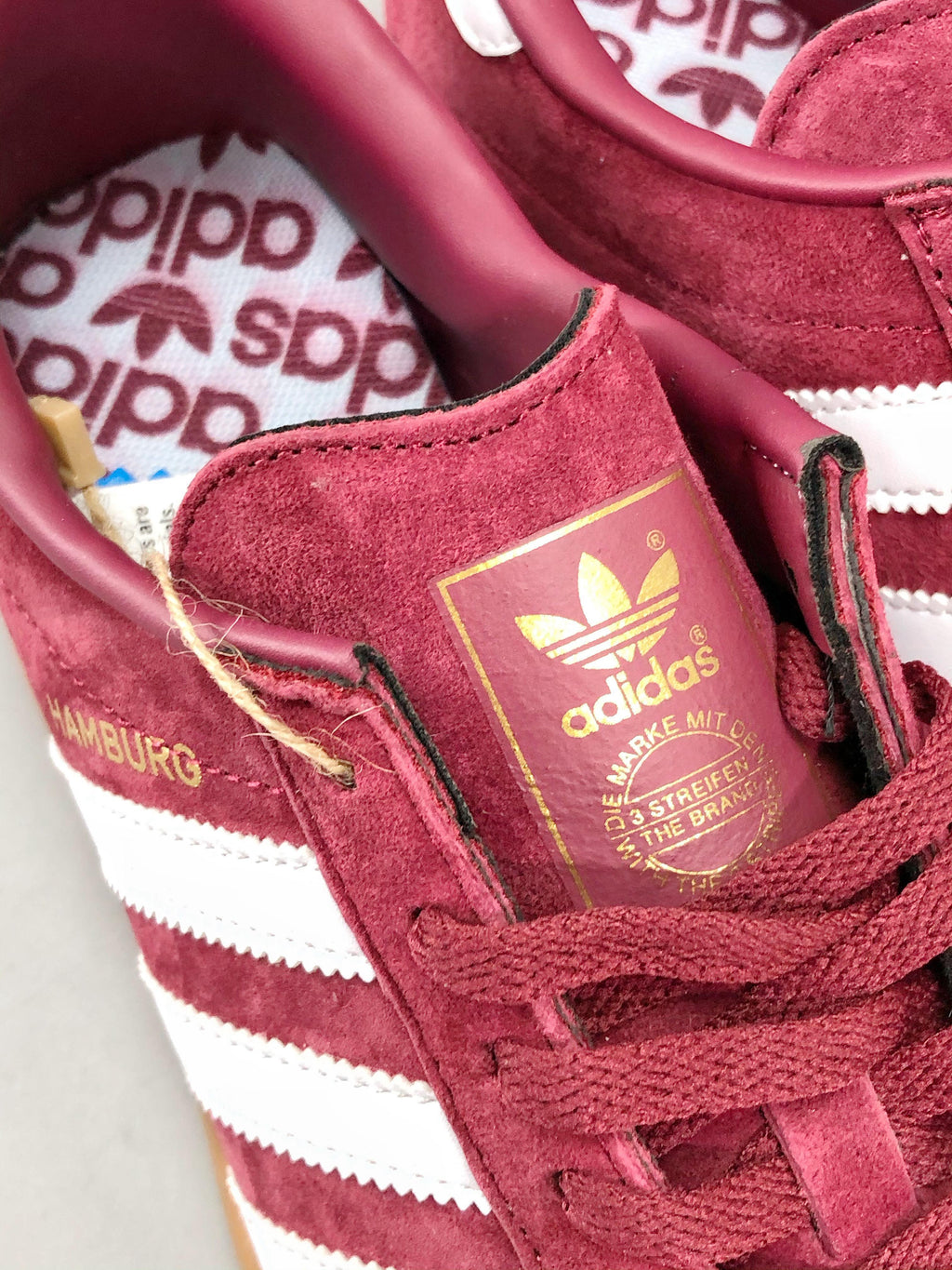 Adidas Originals Hamburg 'Red White' Banlieue91