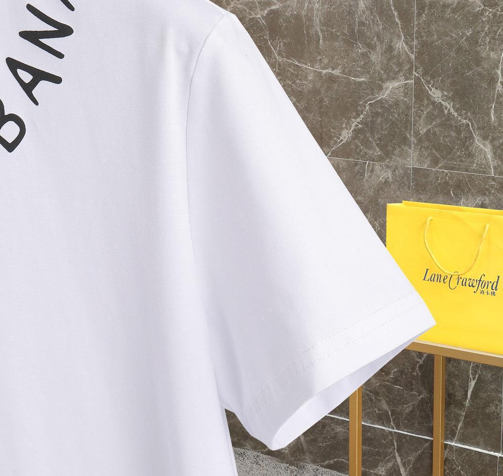 Dolce & Gabbana T-Shirt Without Collar 'White & Black' Banlieue91