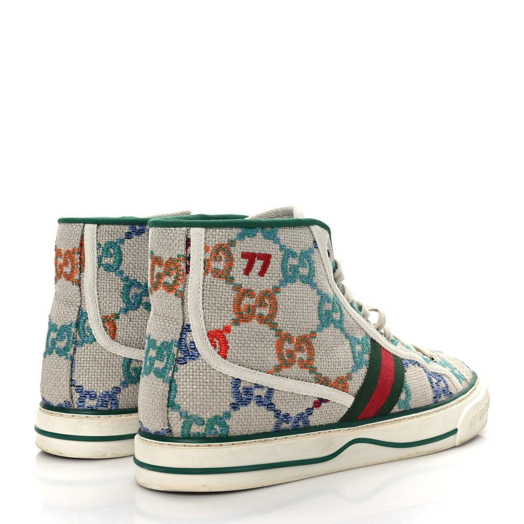 Gucci Tennis 1977 Canvas High Top Banlieue91