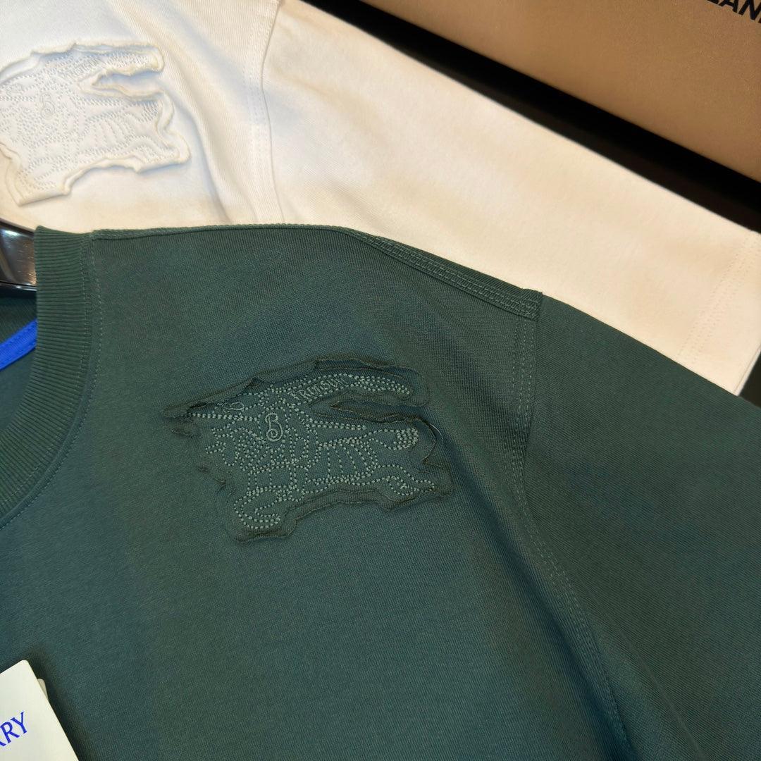 Burberry T-Shirt Without Collar 'Green' Banlieue91