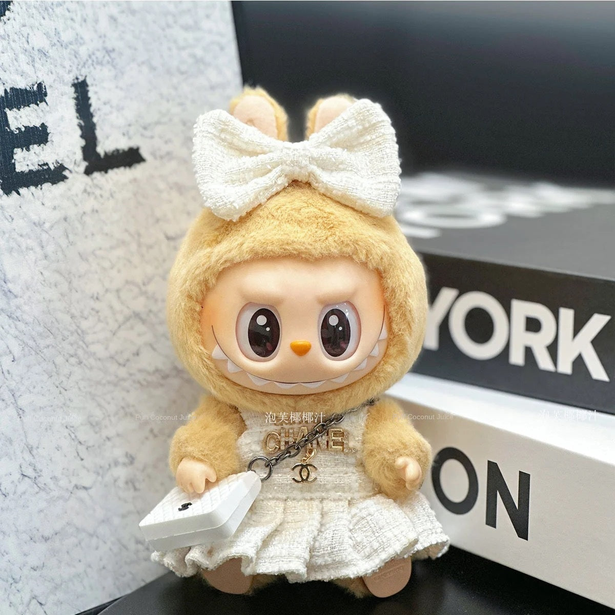 Clothing Accessories Compatible with Labubu Dolls Mario Mushroom Princess Cute V.I.P Digital Presence