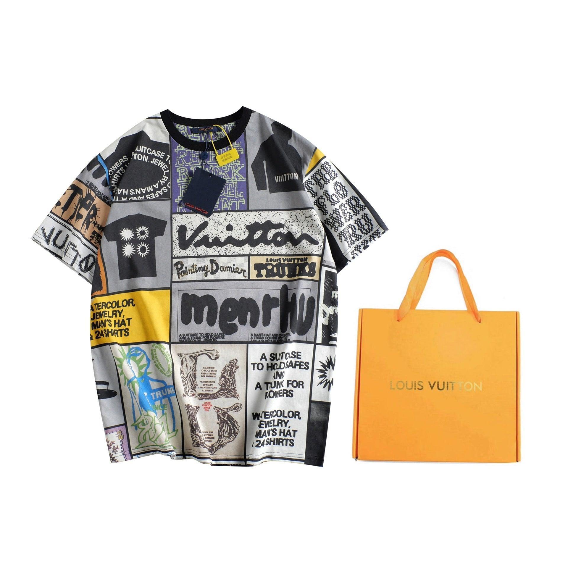 Louis Vuitton T-Shirt Without Collar Banlieue91