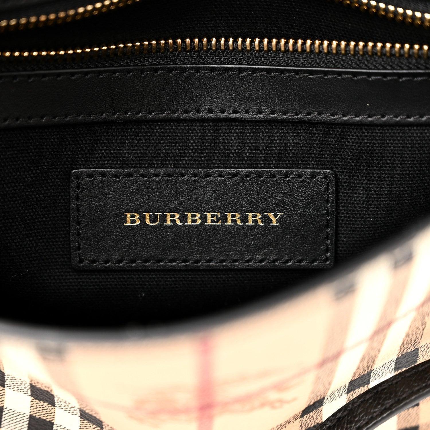 Burberry Haymarket Check Small Loxley Crossbody Banlieue91