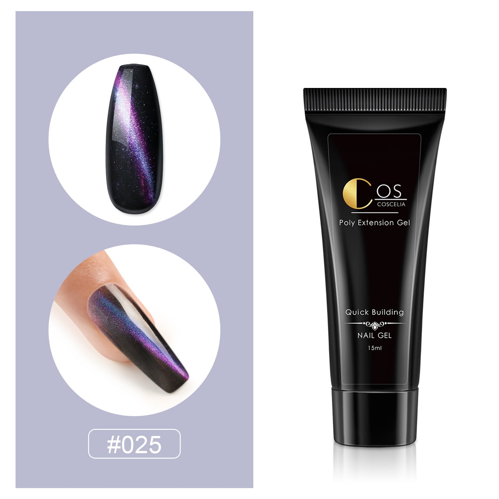 Painless Fast Crystal Extension Glue Cat Eye Manicure Phototherapy Glue Beginner Manicure Holder Nail Extension Glue