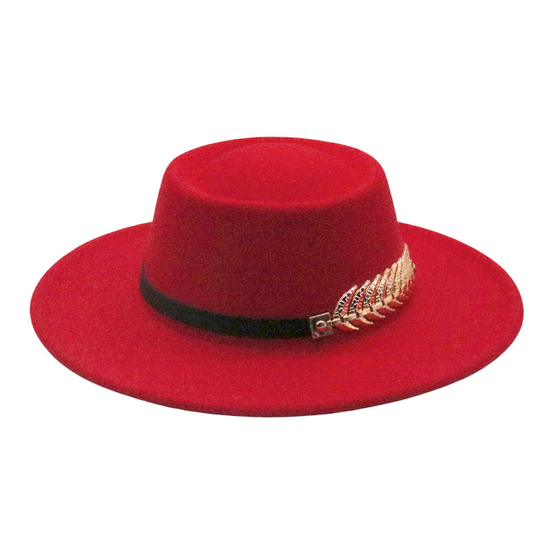 Autumn Winter Women Men  Vintage Fedora Women's Foldable Short Brim  Floppy Hat Gentleman Elegant Warm Hats Lady Party Luxury Caps Classic Summer Beach Sun Hat Stevvex