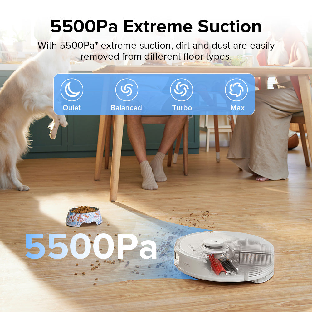 Roborock Q8 Max+ Robot Vacuum and Mop with Auto-Empty Dock Roborock US Official Store