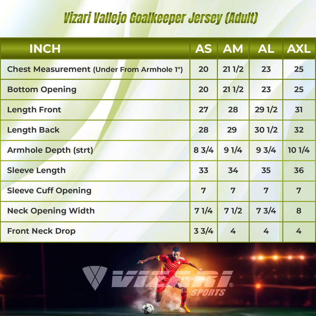 Vallejo Goalkeeper Jersey - Royal/Green