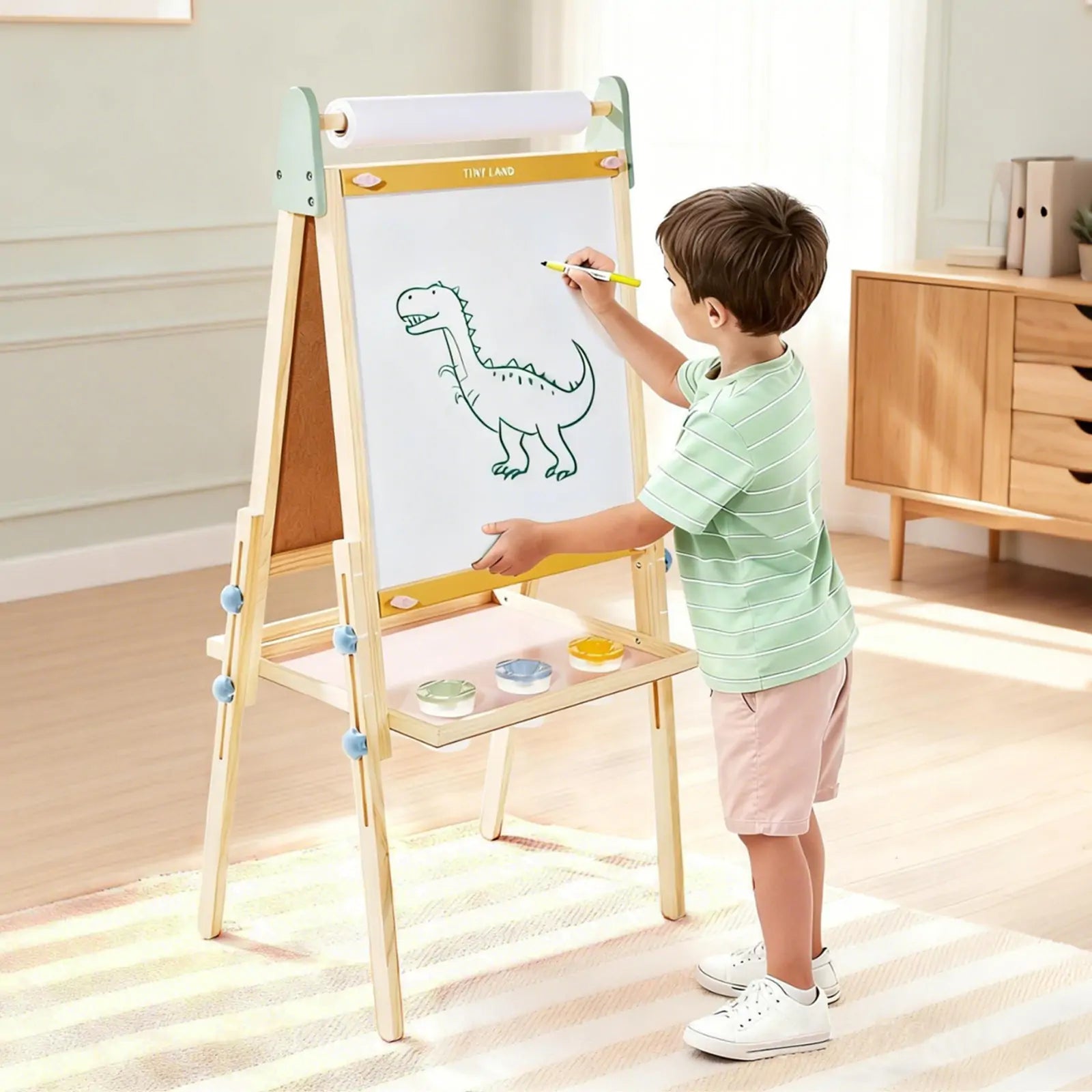Tiny Land® 3-in-1 Art Easel for Kids Tiny Land INC