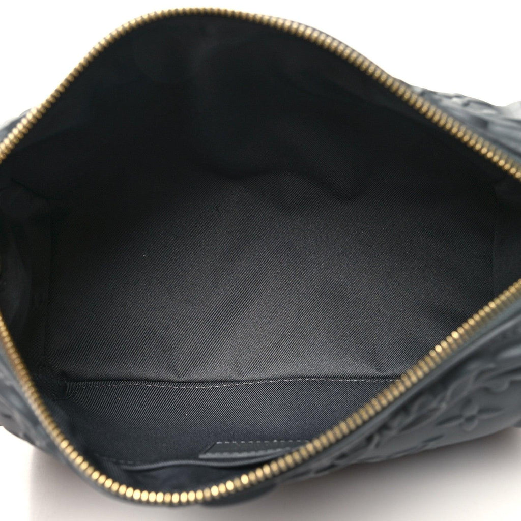 Louis Vuitton  Calfskin Debossed Monogram Versailles City Keepall Dark Shadow Grey Banlieue91
